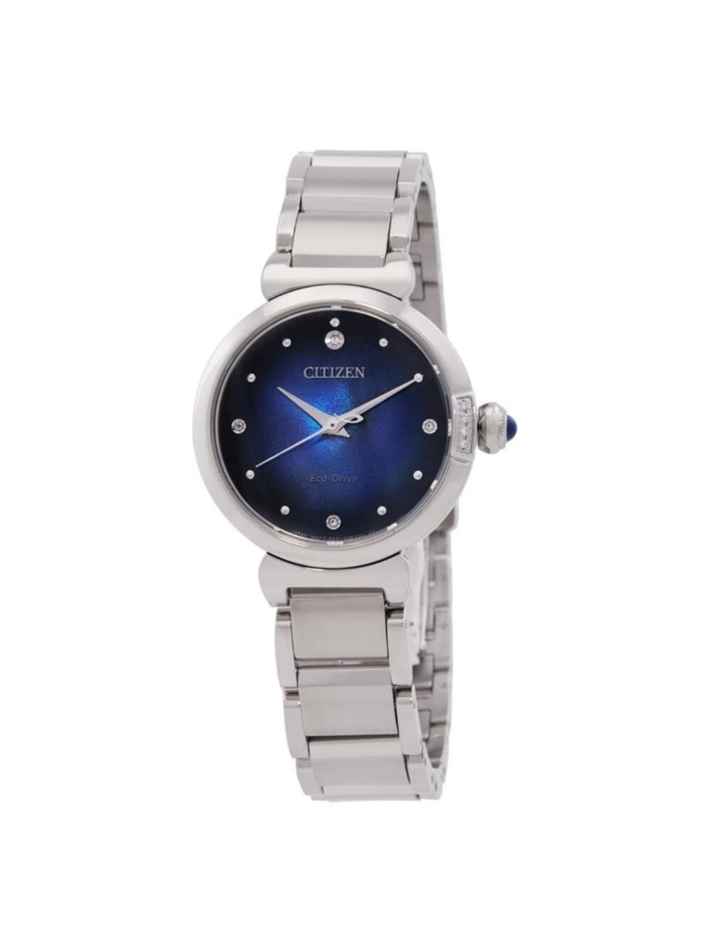NWT Citizen L Mae Eco-Drive Blue Dial Ladies Watch